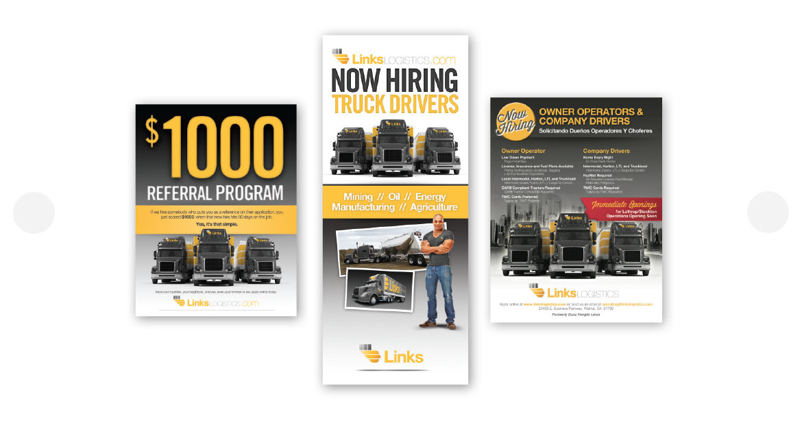 Links Logistics branding 5