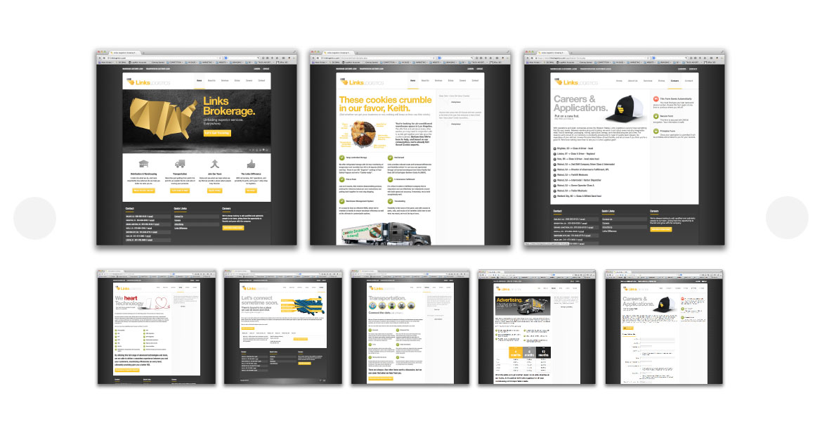 Links Logistics branding 6